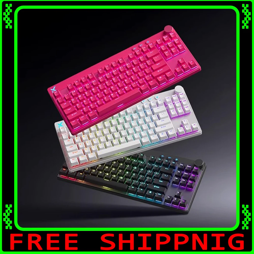 

MCHOSE MIX87 Magnetic Switch Mechanical Keyboards Wired Gaming Keyboard RGB 8000Hz 0.001mmRT Keyboard PC Accessories Custom