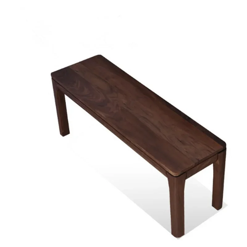 

Nordic Cherry, Black Walnut, All Solid Wood, Modern Simple White Oak Bedside Stool