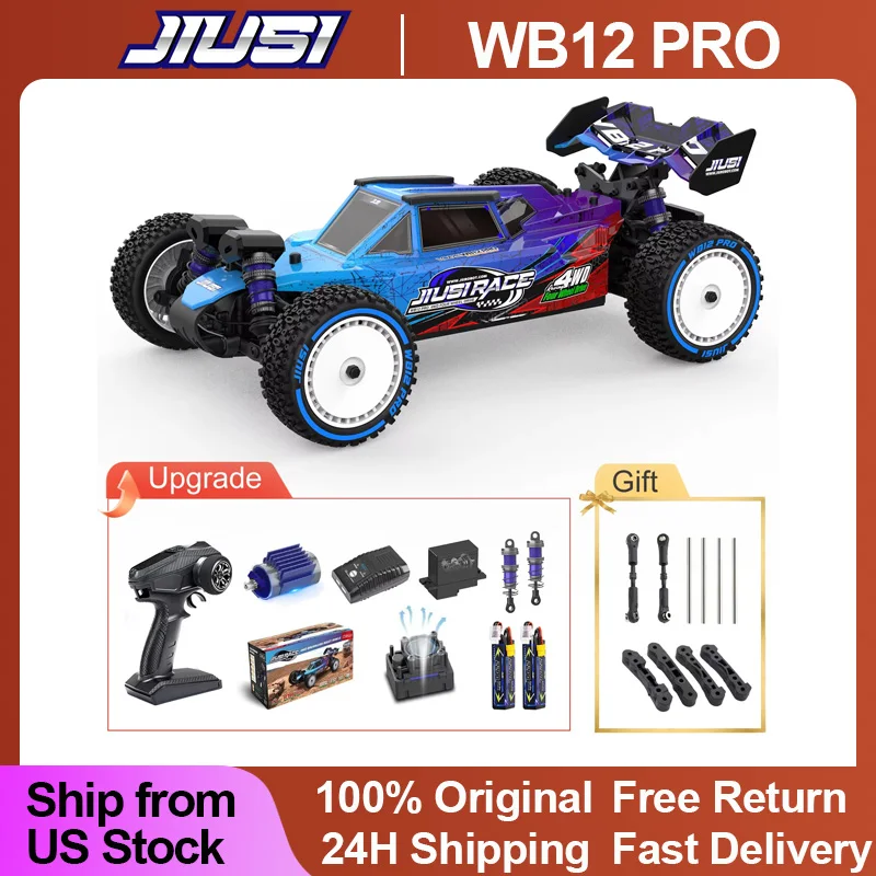 

Радиоуправляемая гоночная машина JIUSI WB12 PRO 1/12, 80 км/ч, бесщеточный двигатель, полный привод, высокоскоростная, 2.4G, для соревнований по бездорожью, игрушка на радиоуправлении, подарок