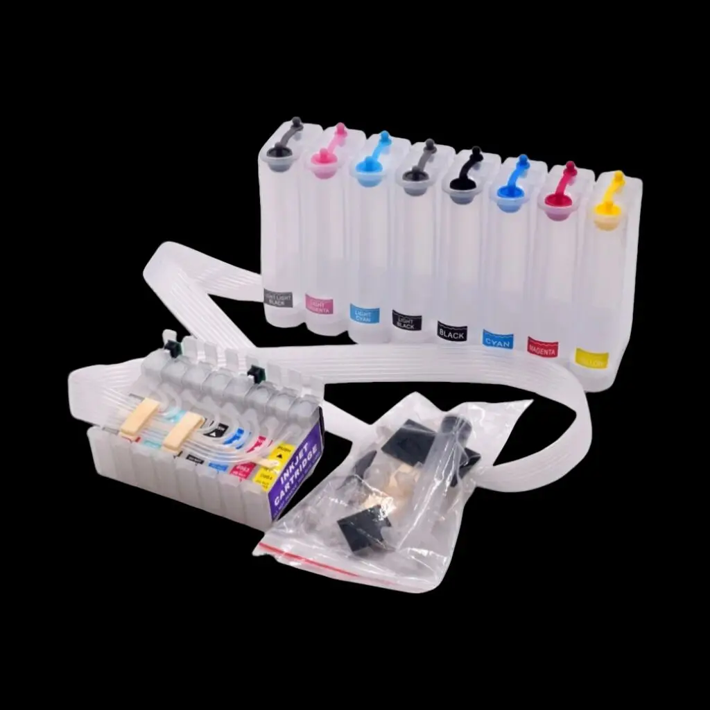 

8-цветная система T0591-T0599 СНПЧ с чипами ARC для принтера Epson Stylus PRO R2400, система непрерывной подачи чернил