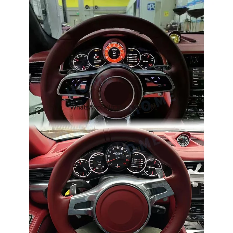 

Linux System Upgraded LCD Car Dashboard Speedometer Digital for. .911 2010-2019 Cockpit Panel Instrument