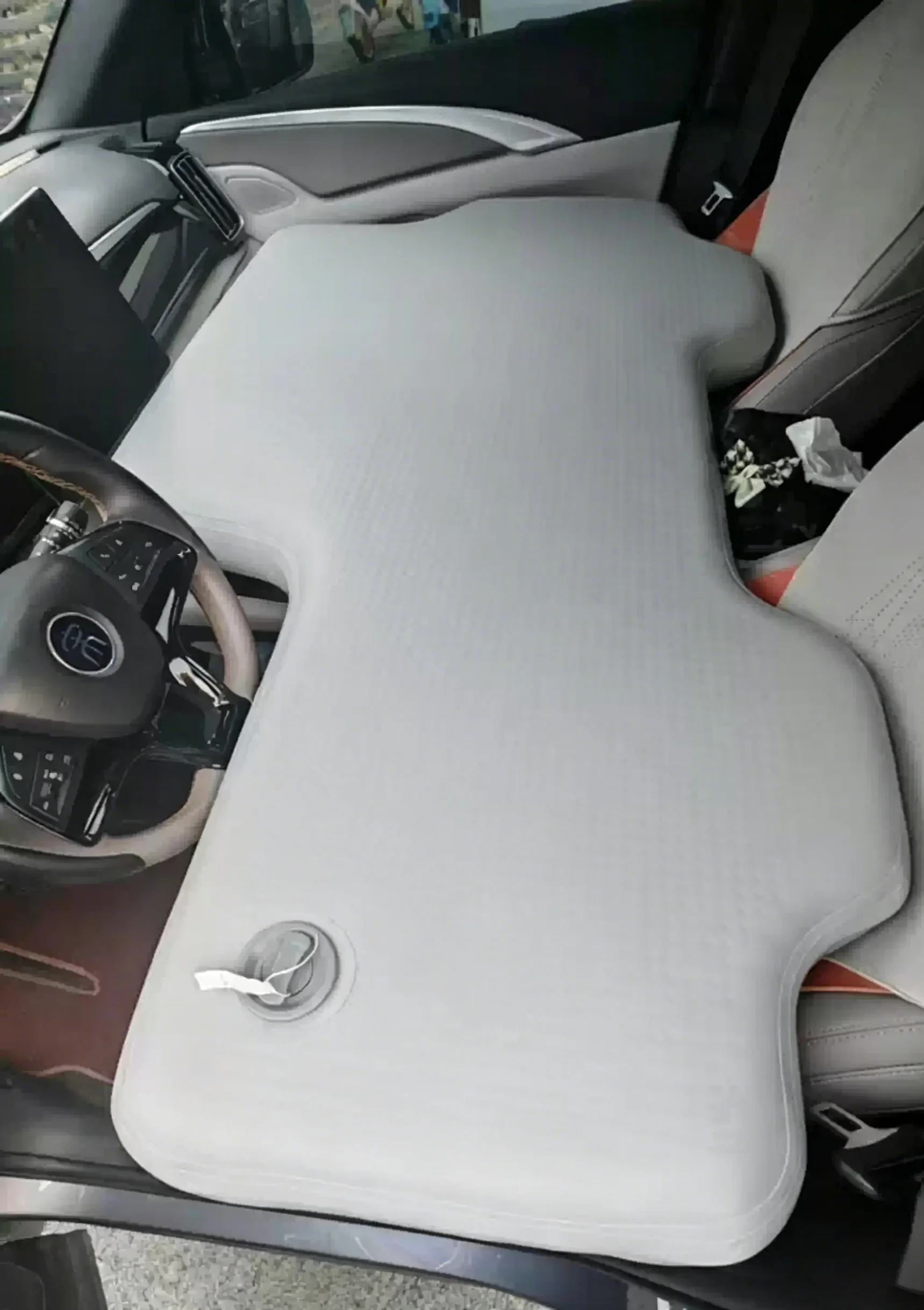 Comfort Custom Sizes Car‘s Woven Mattress Sleep for BYD Song L / Seal U Front Row of The Car Mat PVC Inflatable Pad