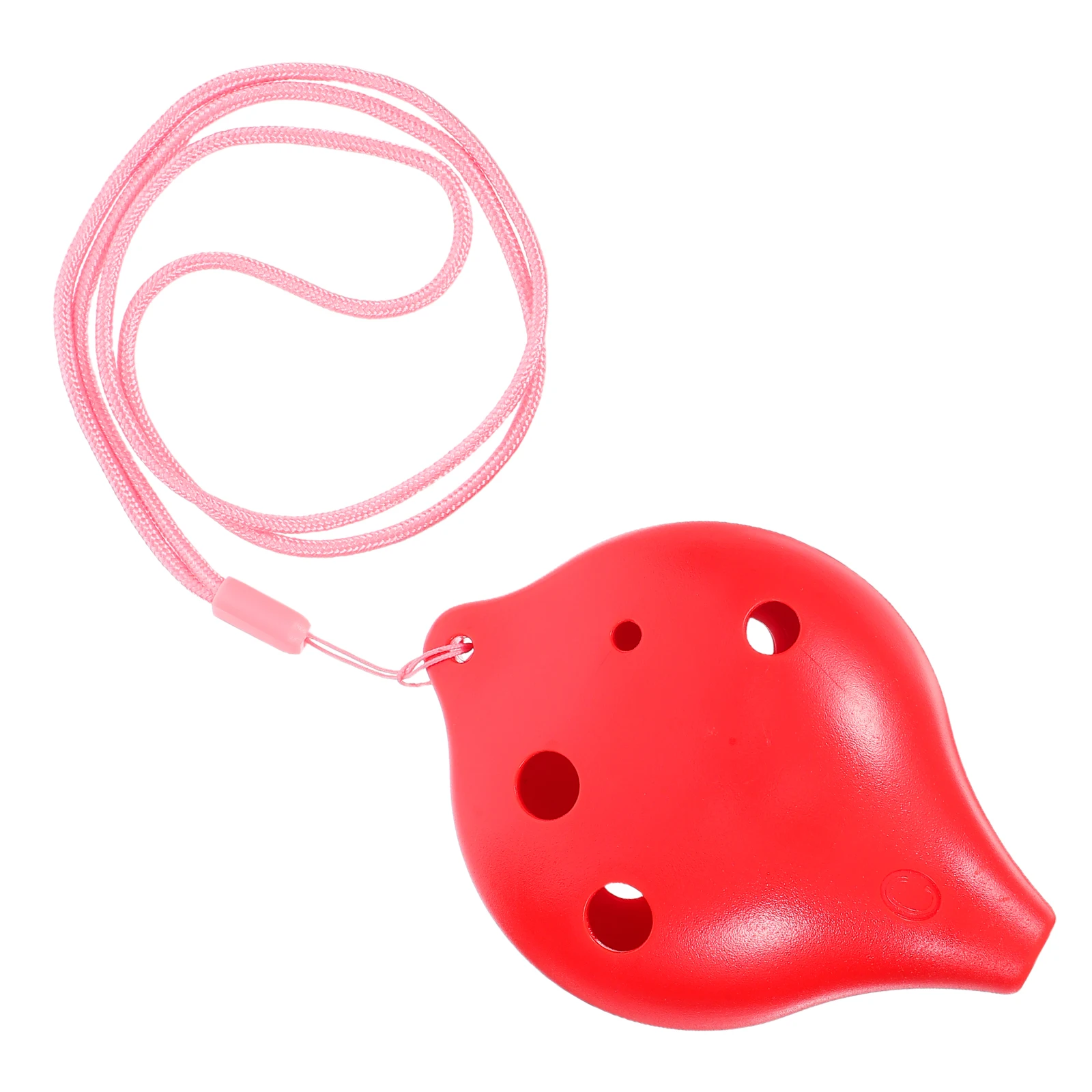 

Six-hole Alto Ceramic Ocarina Instrument Colorful Neck Strap Beginners Children Musical Practice Student Resin