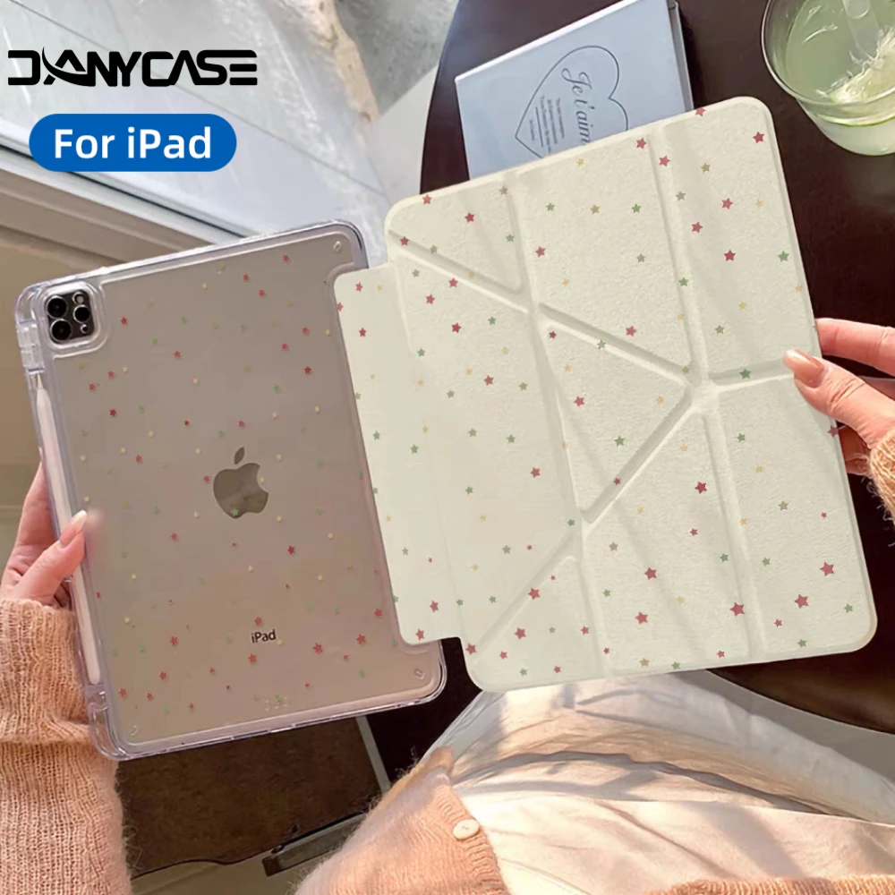 

Чехол для планшета iPad 10th Generation 11th A16 Air 13 12.9 11 M3 M2 M4 для iPad Pro6 11 Pro8 13 M5 9 8 7 6 5 4 Mini 7 6 ﻿