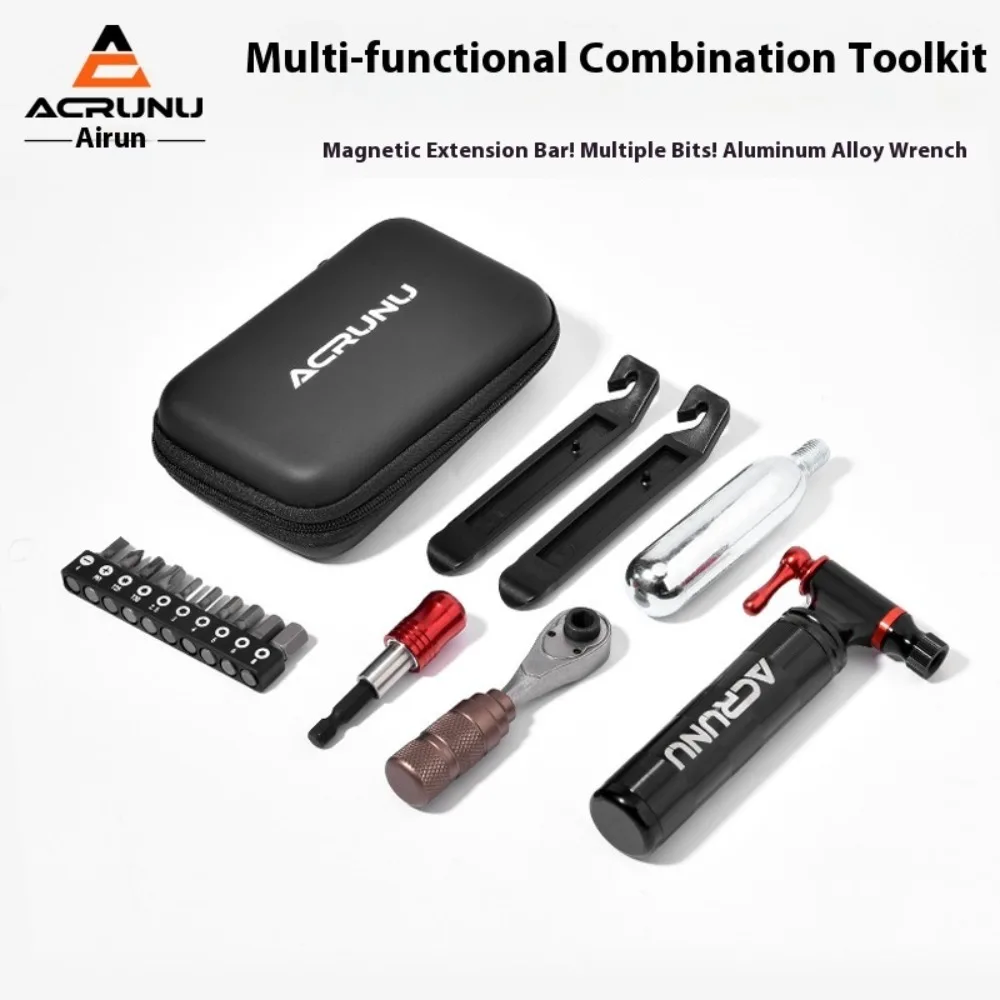 Bicycle Repair Tool Kits Pump Repair Bike Tire Levers Wrench Multi-Purpose Set Mountain Bike Tool MTB Cycling Accessories