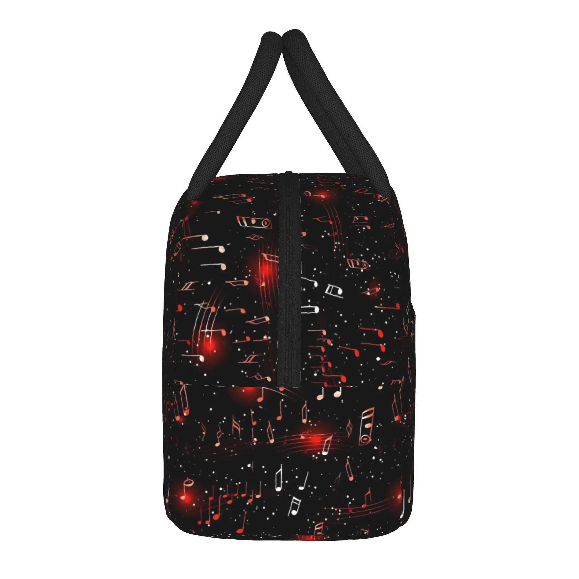 Personalized Piano Mochilas Mujer Polka Dot Print Lunch Bag For Unisex  Lunch Box Casual School Cooler Bag Tote Food Bags
