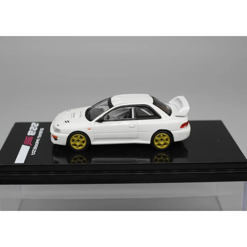 Hobby Japan 1:64 Scale Subaru Impreza 22B WRX STI Alloy Car Model Collection Ornaments