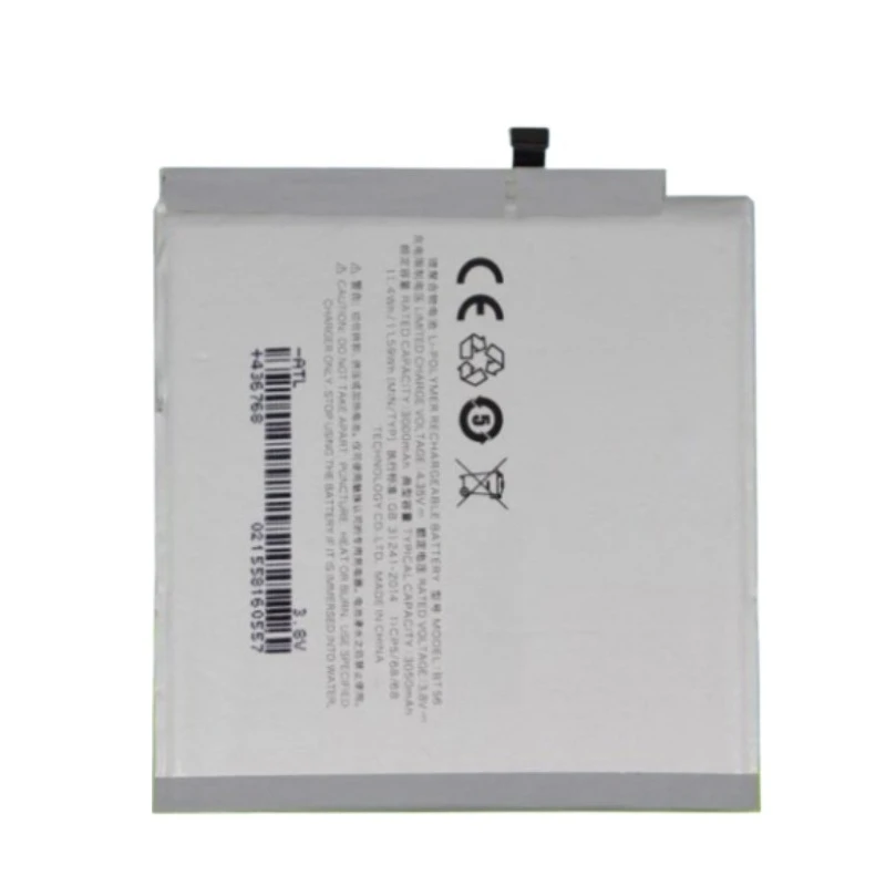 100% جديد جودة عالية BT56 BT45A استبدال بطارية الهاتف المحمول ل Meizu Meizy MX5 Pro MX5Pro/Pro 5 Pro5 M5776