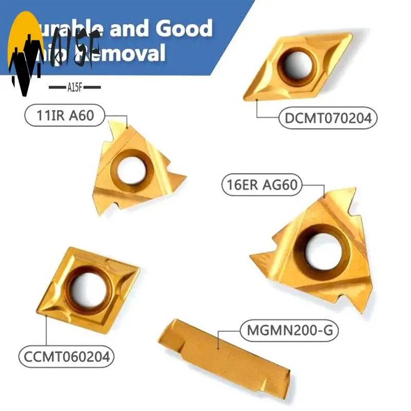 

A15F-Lathe Threading Tool Set - Turning Shank Boring Bars With Indexable Carbide Inserts