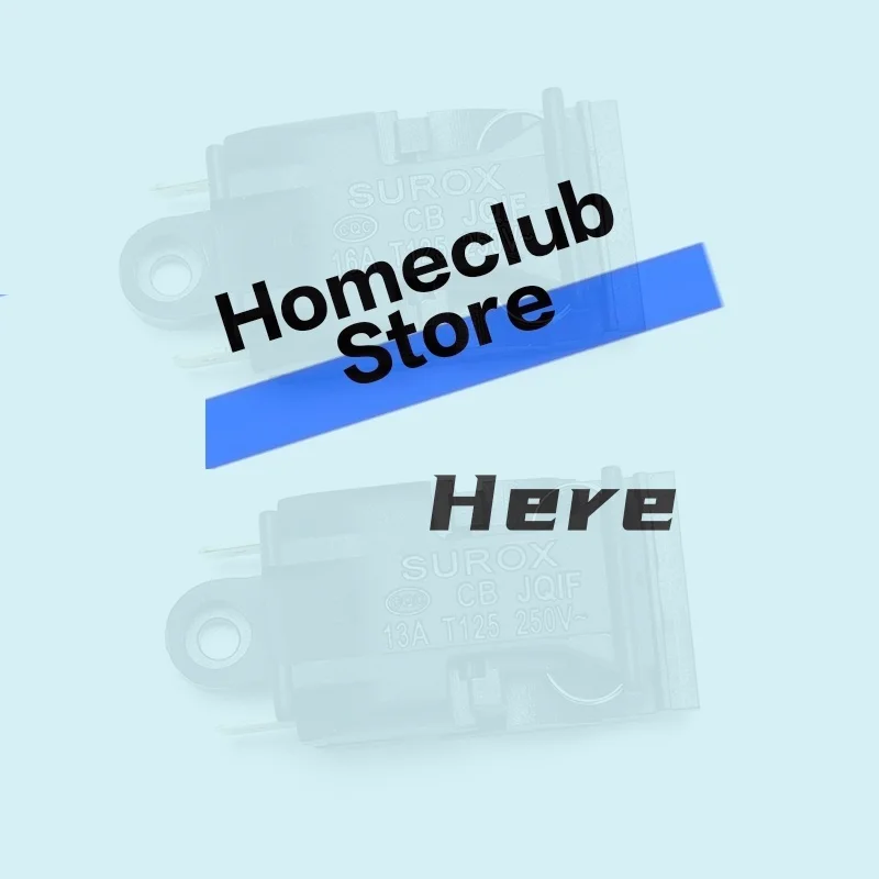 

2 шт. черных термостатических выключателей 13А/16А 250В для электрических чайников, паровых приборов, кухонные запчасти и аксессуары - Homeclub