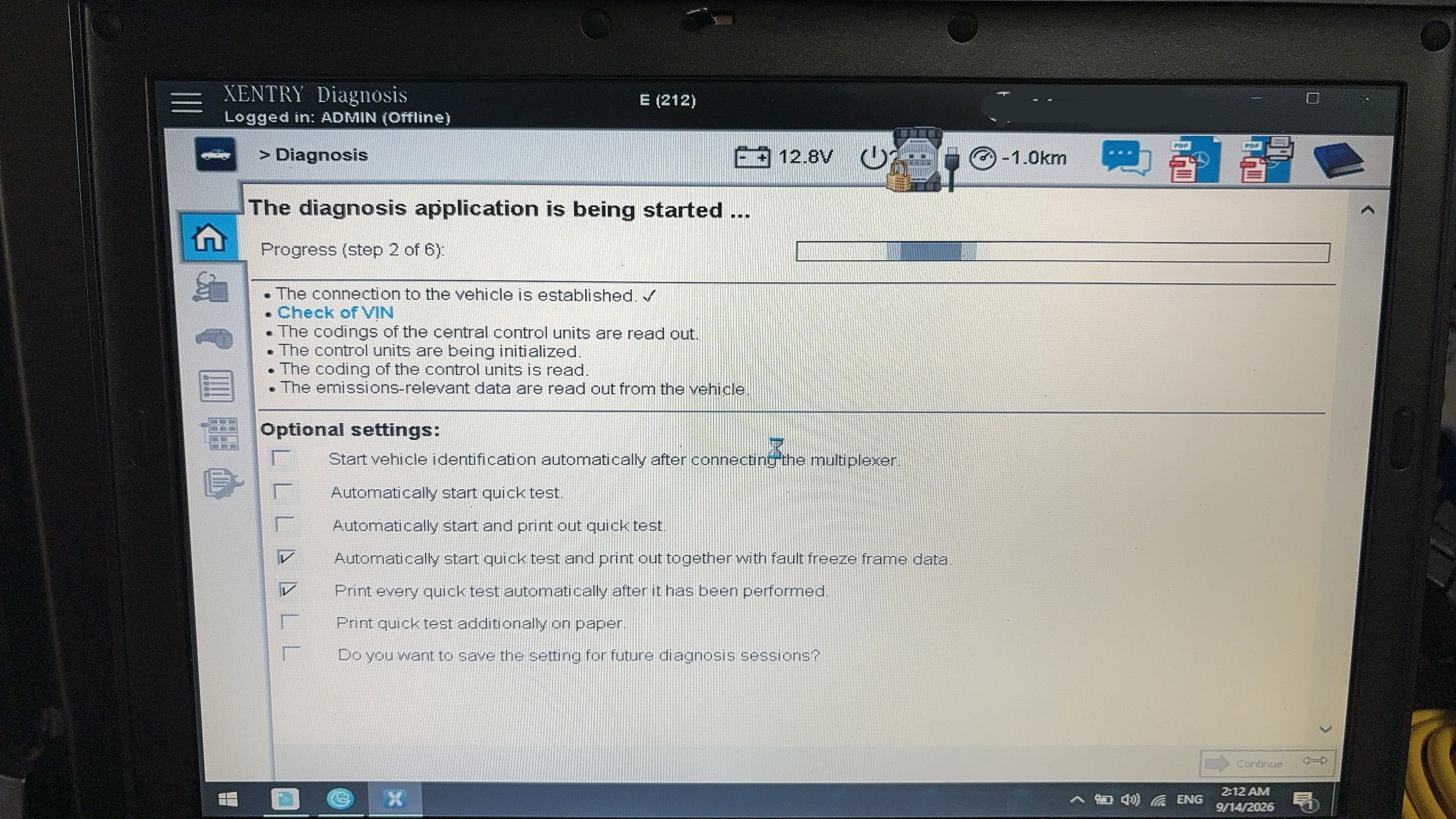 MB Star C6 VCI diagnostic New 09.2026 xentry Diagnosis multiplexer wifi connection with CF31 Laptop win10 system