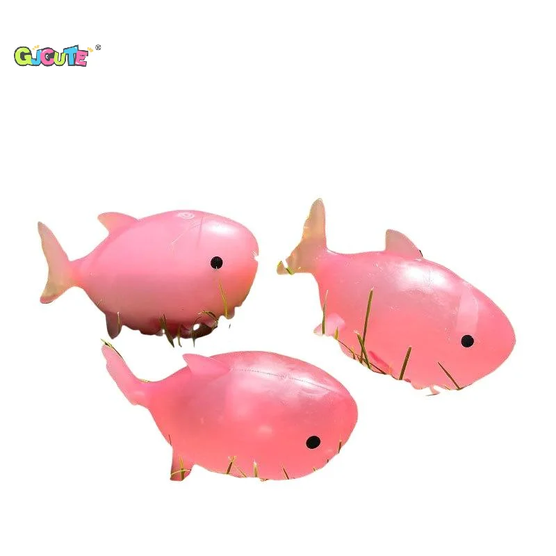 Soft And Cute Color-Changing Shark Squeeze Soft Toy Fun Novelty Shark Toy Pinch Toy That Changes Color When Exposed To Sunlight