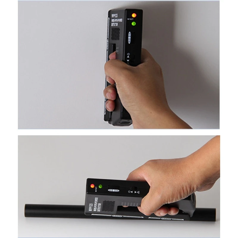 M6CF Durable Metal Wall Detector Body Search Tools Detect the Position of Metal and Wires in the Wall Long Battery Life