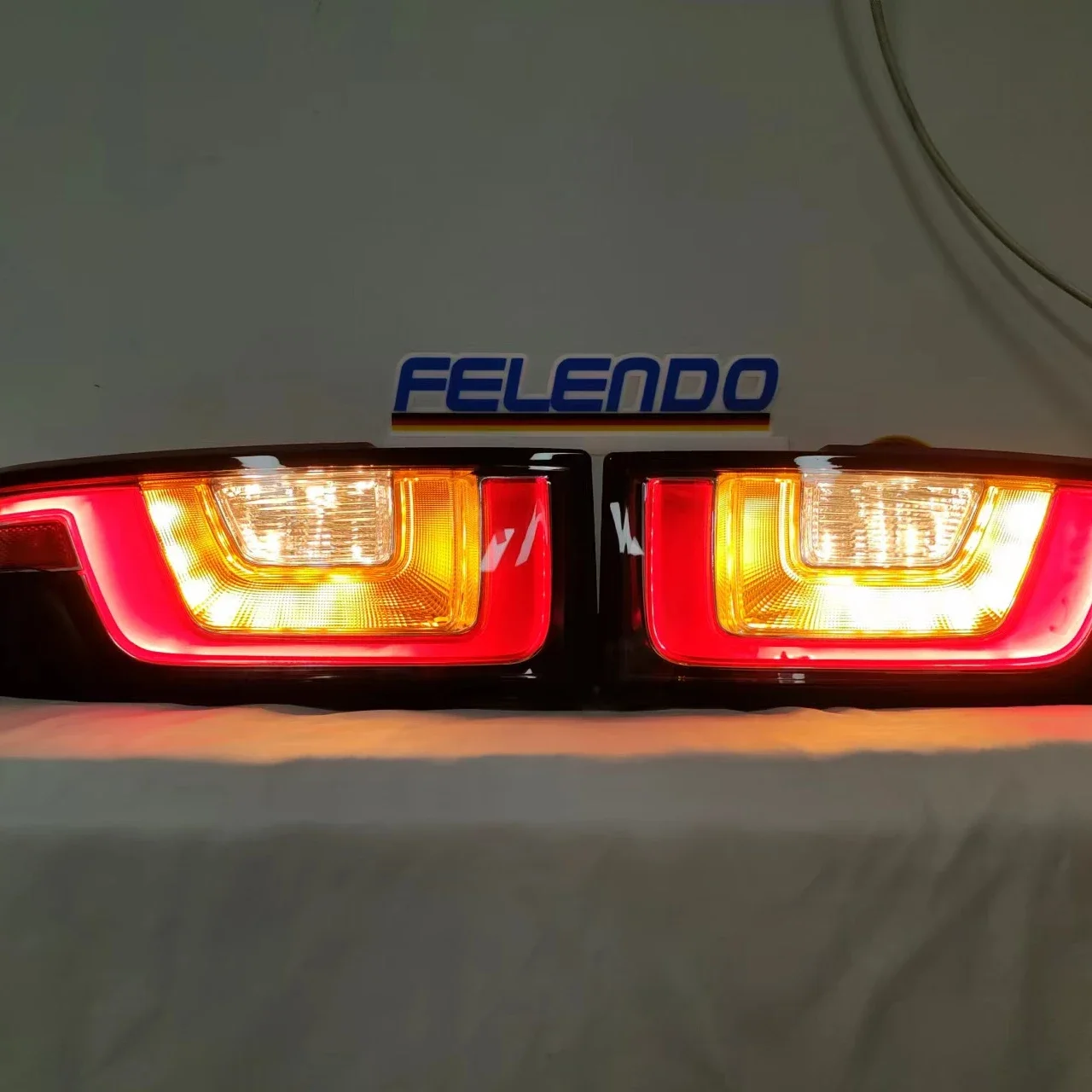 FELENDO Evoque 2016 LED Light Automotive Lighting Upgrade Tail Light Turn Signal Range a Rvoer Evoque Rear Lamp