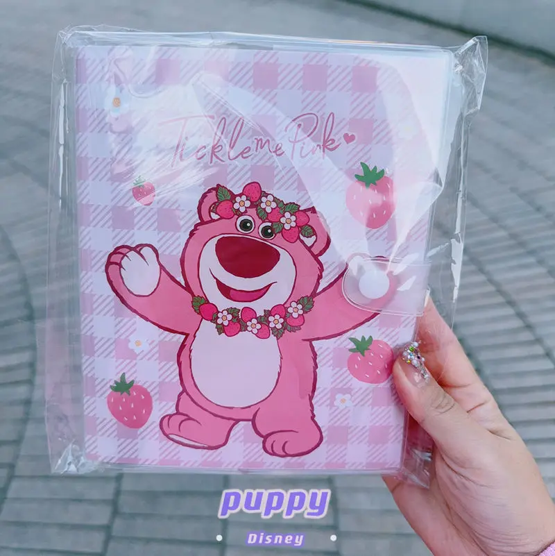 일본 디즈니 귀여운 딸기 곰 모피 이상한 끈적 끈적한 컬러 페이지 노트 학생 핸드북 어린이 생일 선물