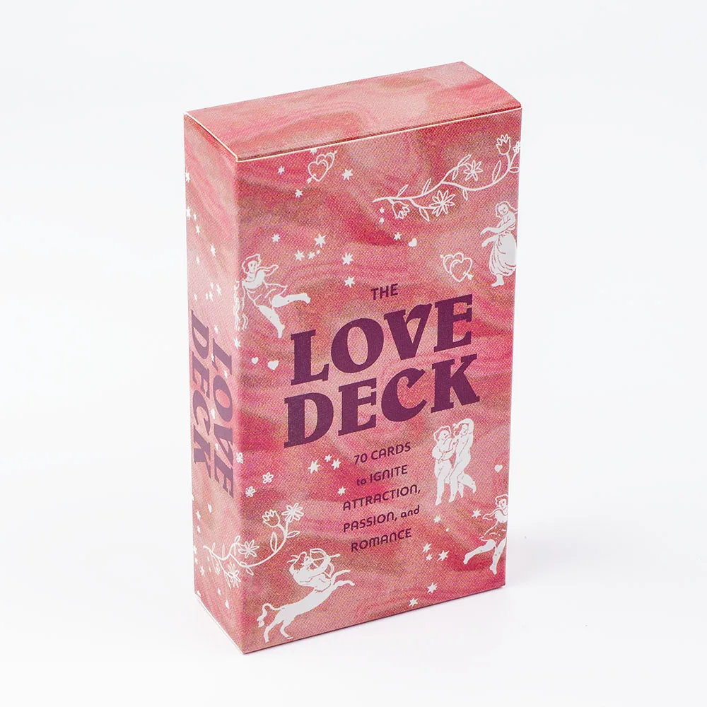 Cartas de Tarot The Love Deck, 70 piezas, edición de adivinación, visión en inglés, baraja para fiestas, juegos de mesa de precognición