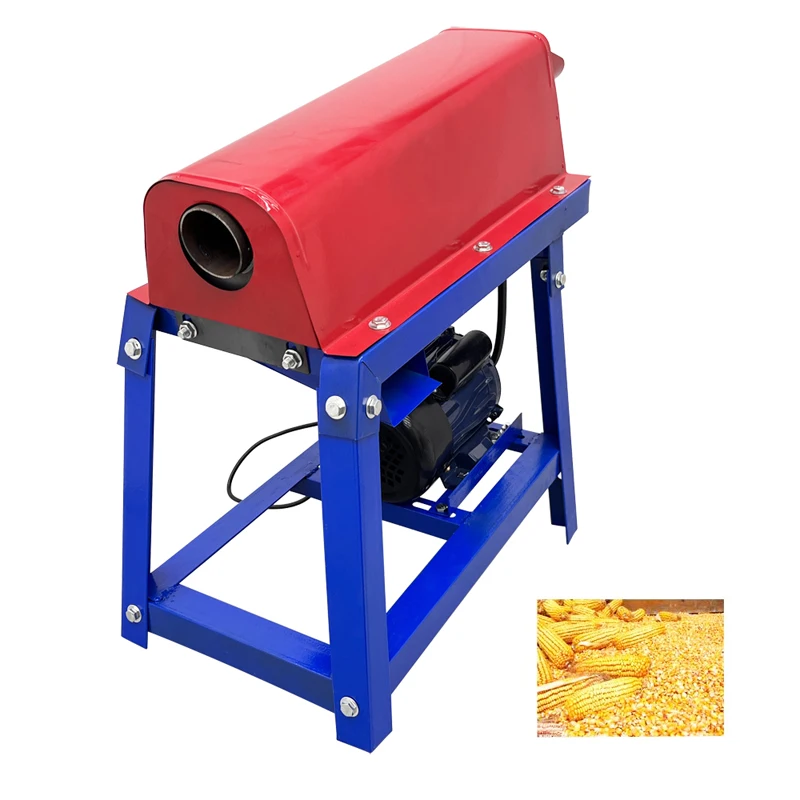 Electric Corn Maize Ear Thresher Sheller Threshing Stripping Stripper Agricultural Tool 220V