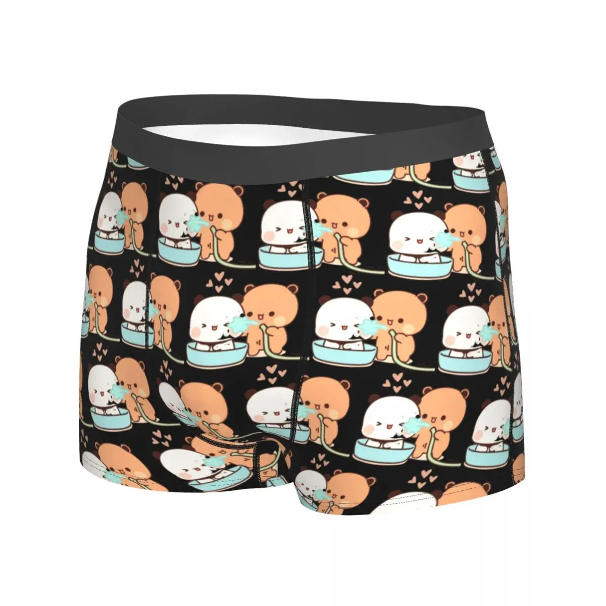 Bubu Dudu ダンシングインラブシャワー下着デザインボクサーショーツホット販売男性パンティークラシックショーツブリーフギフトアイデア