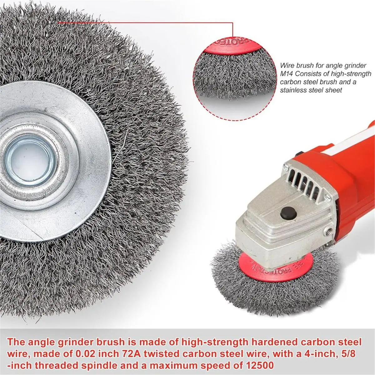 Budget-Friendly-10PCS Wire Wheel for 4 1/2