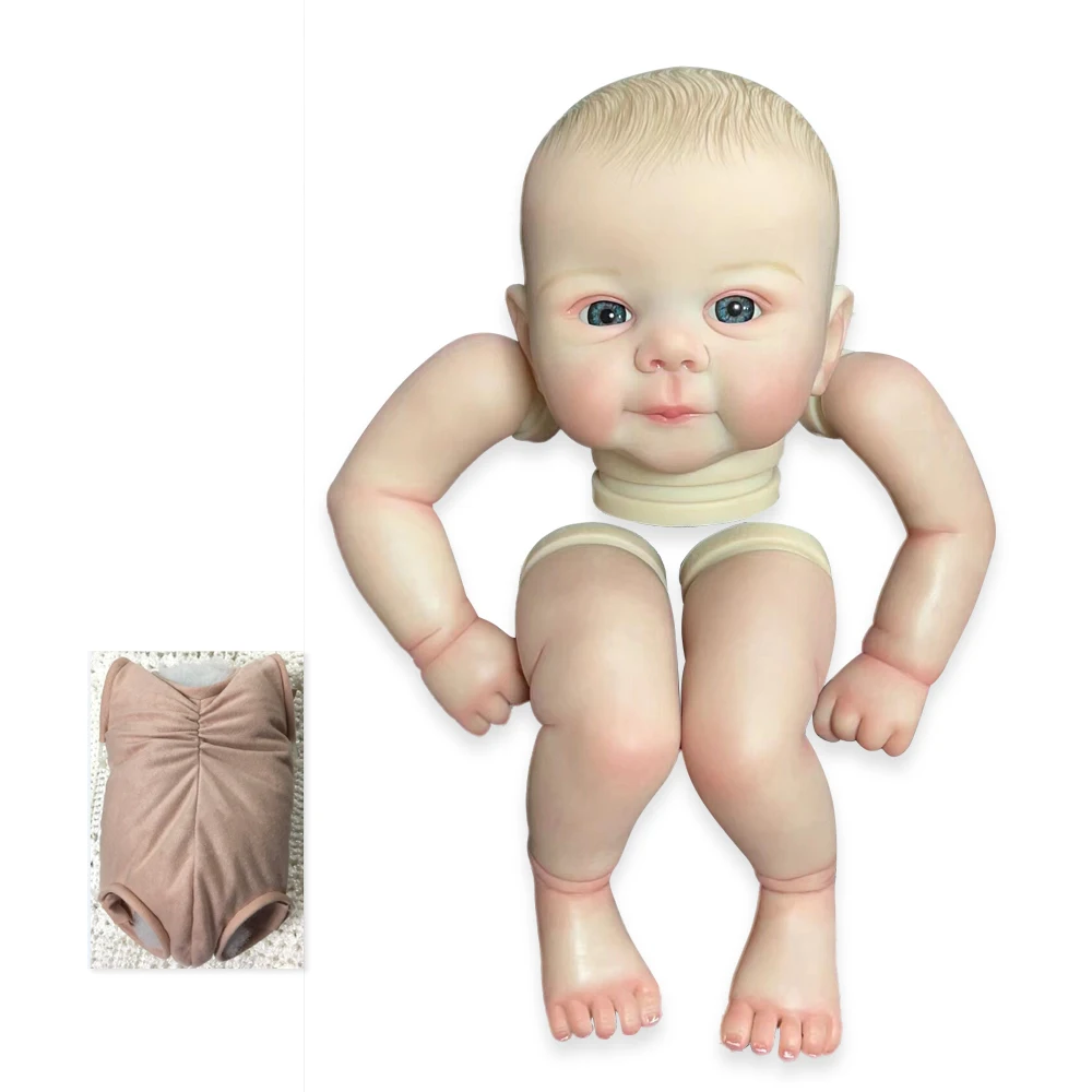 

SANDIE 19Inches Finished Doll Size Already Painted Julieta Kits Very Lifelike Baby Doll with Many Details Veins