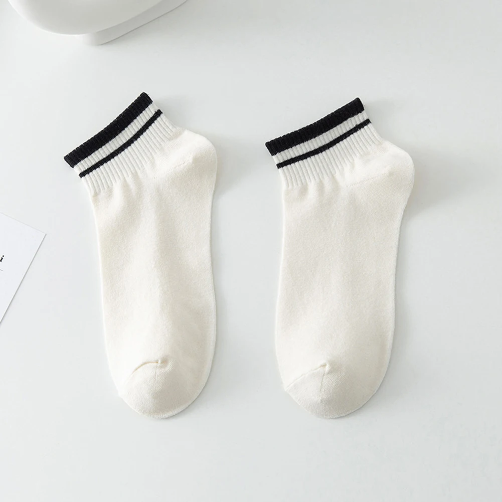 

Seamless Toe Socks Ankle Socks Daily Wear Fashionable Look Daily Wear Double-layer Cuff Irritation-free Secure Fit
