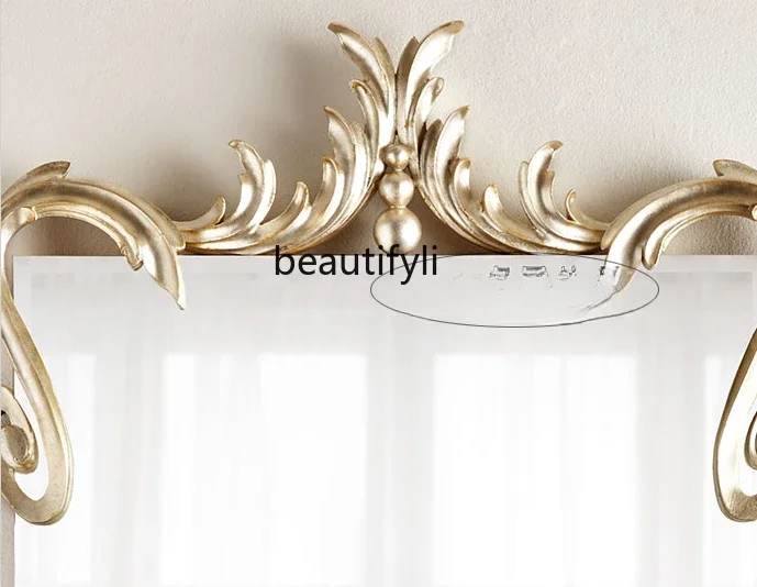 SS NewMakeup mirror European luxury entrance decorative mirror living room sofa wall decoration background wall hanging mirror m