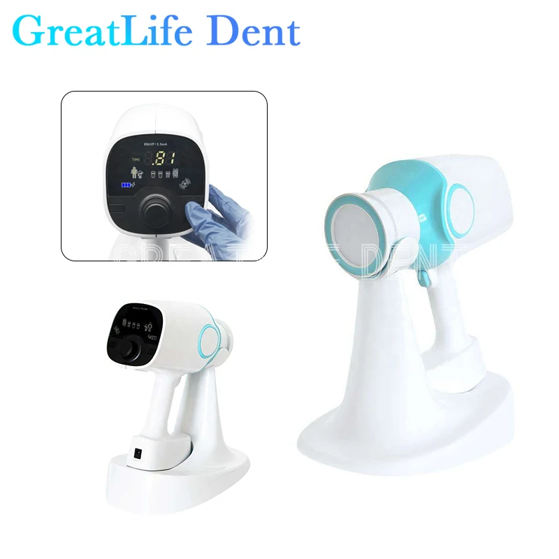 GreatLife Dent Hot Sell 70kv 2ma Handheld Touch Screen Intraoral Dental Digital Dental X Ray Camera Portable Dental X Ray Camera