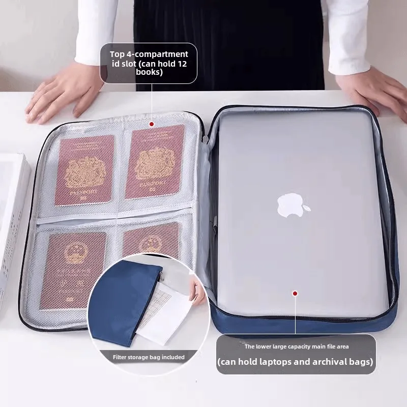 

Outdoor Travel Computer Bag Multifunctional Document Storage Bag Document Bag