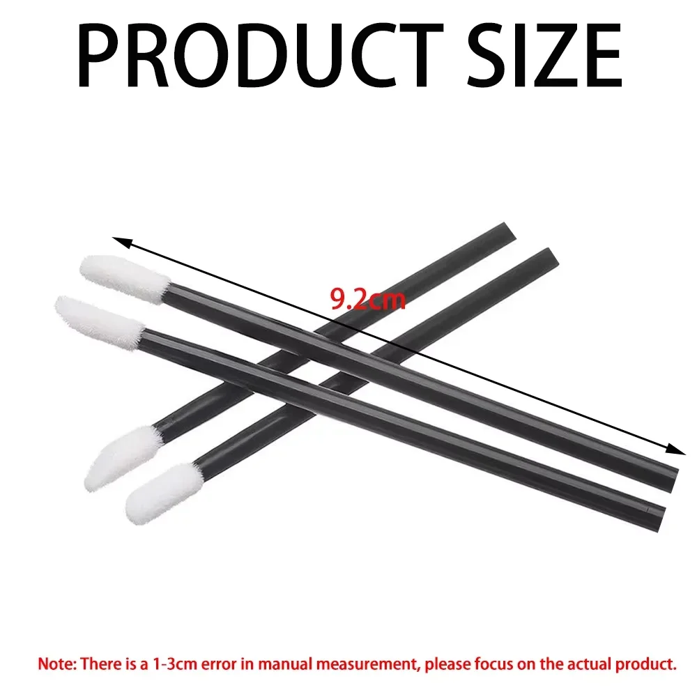 100/200 szt. Aplikatory do ust Jednorazowe szczoteczki do ust Pędzelki do szminki Aplikatory do tuszu do rzęs Szczoteczki do błyszczyków Narzędzie do przedłużania rzęs