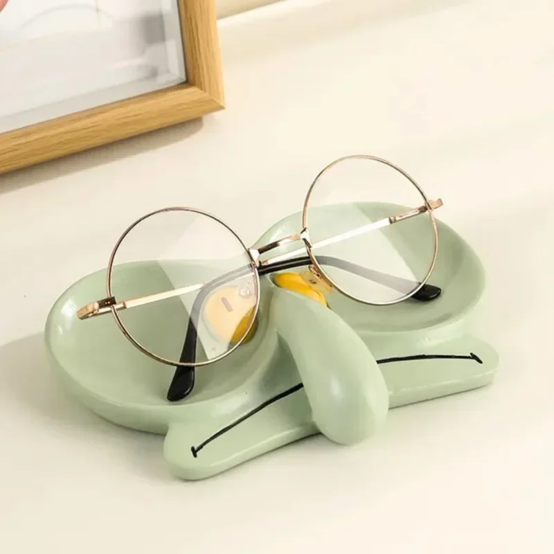 Squidward Inspired Eyeglass Resin Jewelry Dish Catch All Trinket Tray Eyeglass Stand Holder Organiser