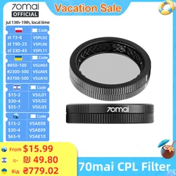 Orijinal 70mai CPL Filtresi Sadece 70mai Araç Kamerası 70mai Araba DVR A510/A200/A800S/A500S/Lite2 D10/Lite D08