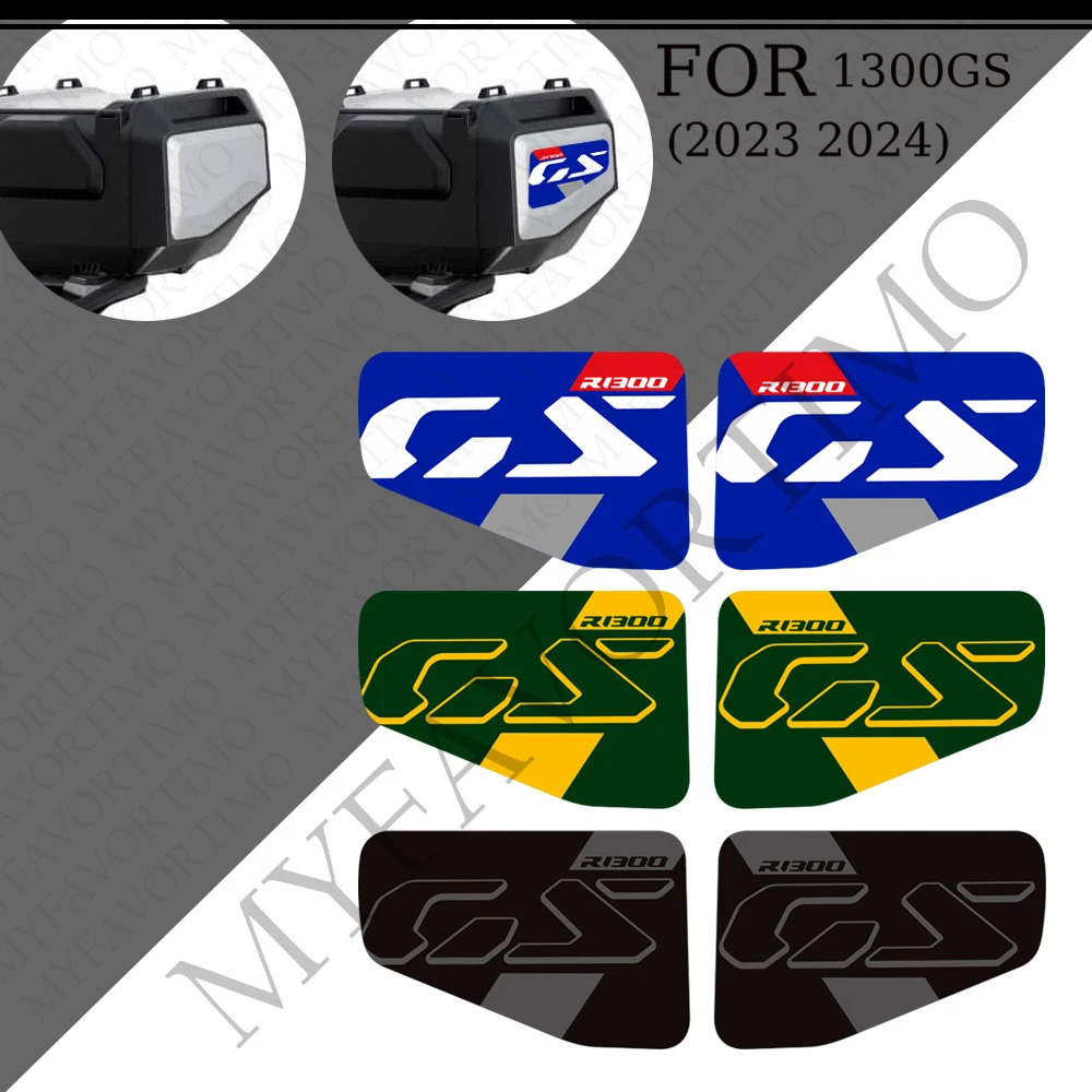 For BMW R 1300 GS R1300GS 2023 2024 Trunk Luggage Panniers Side Top Cases Suitcase Protector Stickers Decals ADV Adventure