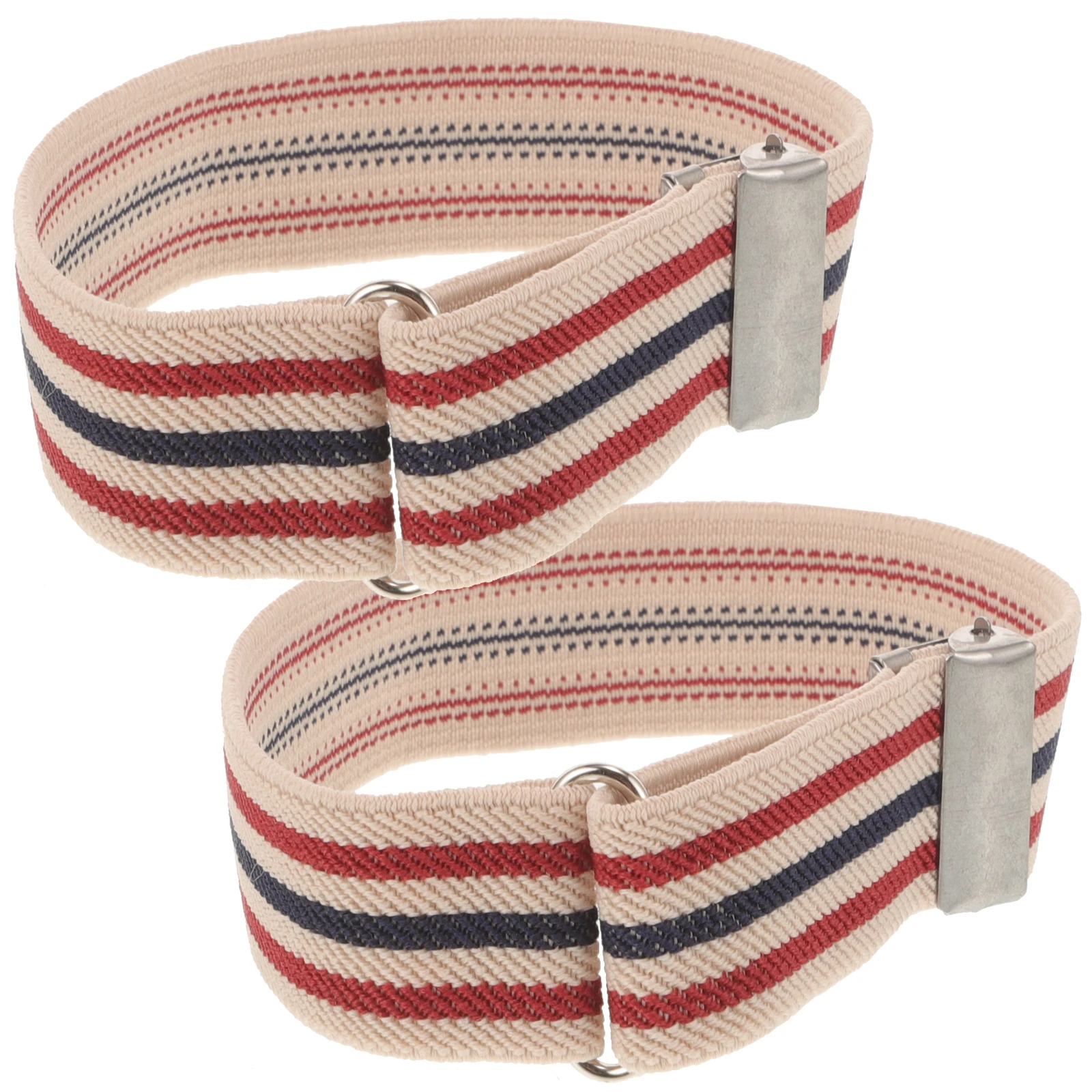 

2pcs Elastic Armband Sleeve Garters for Men Polyester Adjustable Shirt Sleeve Arm Garters Wrist Cuffs Comfortable Practical