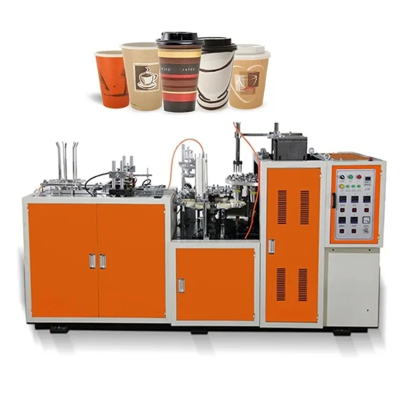 High Speed  Low Price Paper Cup Machine China  Printing Automatic Making Paper Cup Disposable Coffee Cup Machine