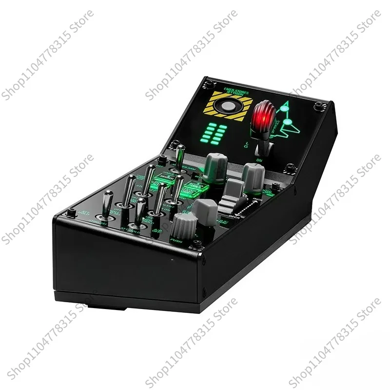 For Viper TQS F16 Fighter Jet Throttle Set, Flight Simulator Throttle Quadrant Peripheral for DCS Game