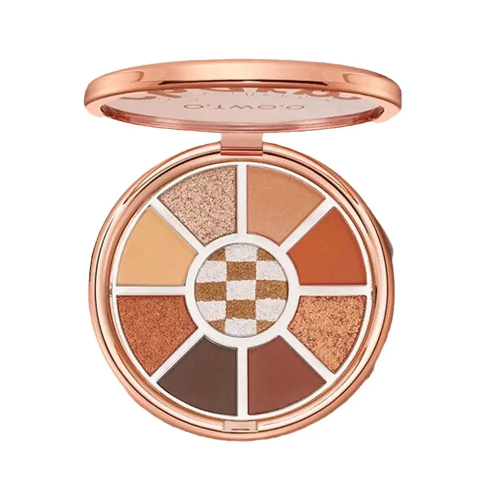 Paleta de sombra fosca, brilho, perolado, fácil de brilhar, sombra, marcador, natural, brilho, maquiagem, n4d4