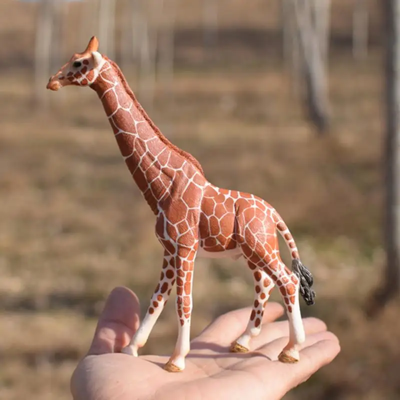 

Realistic Giraffe Figurines Real Life Animals Safari Animals Model Figures Educational Toy Cake Toppers Gift for Kids Toddlers