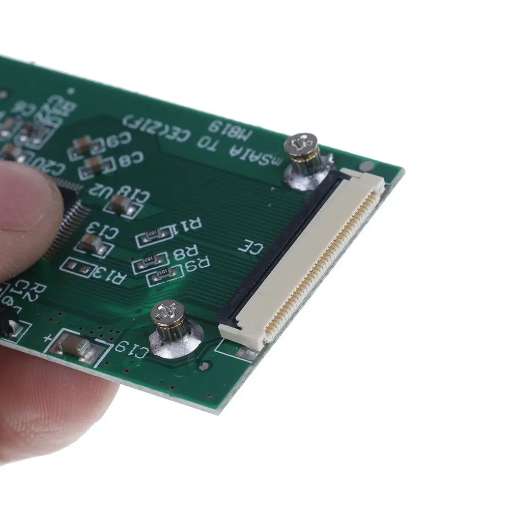 

Новый! !Mini Msata Pci-E 1,8-дюймовый SSD на 40-контактный кабель-адаптер Zif Ce, карта-переходник