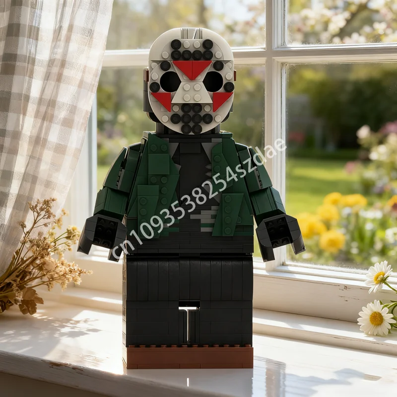 

709 шт. MOC Up масштабированная минифигурка Friday The Edition модель строительные блоки игрушки конструкция DIY Рождественский подарок творческая идея для детей