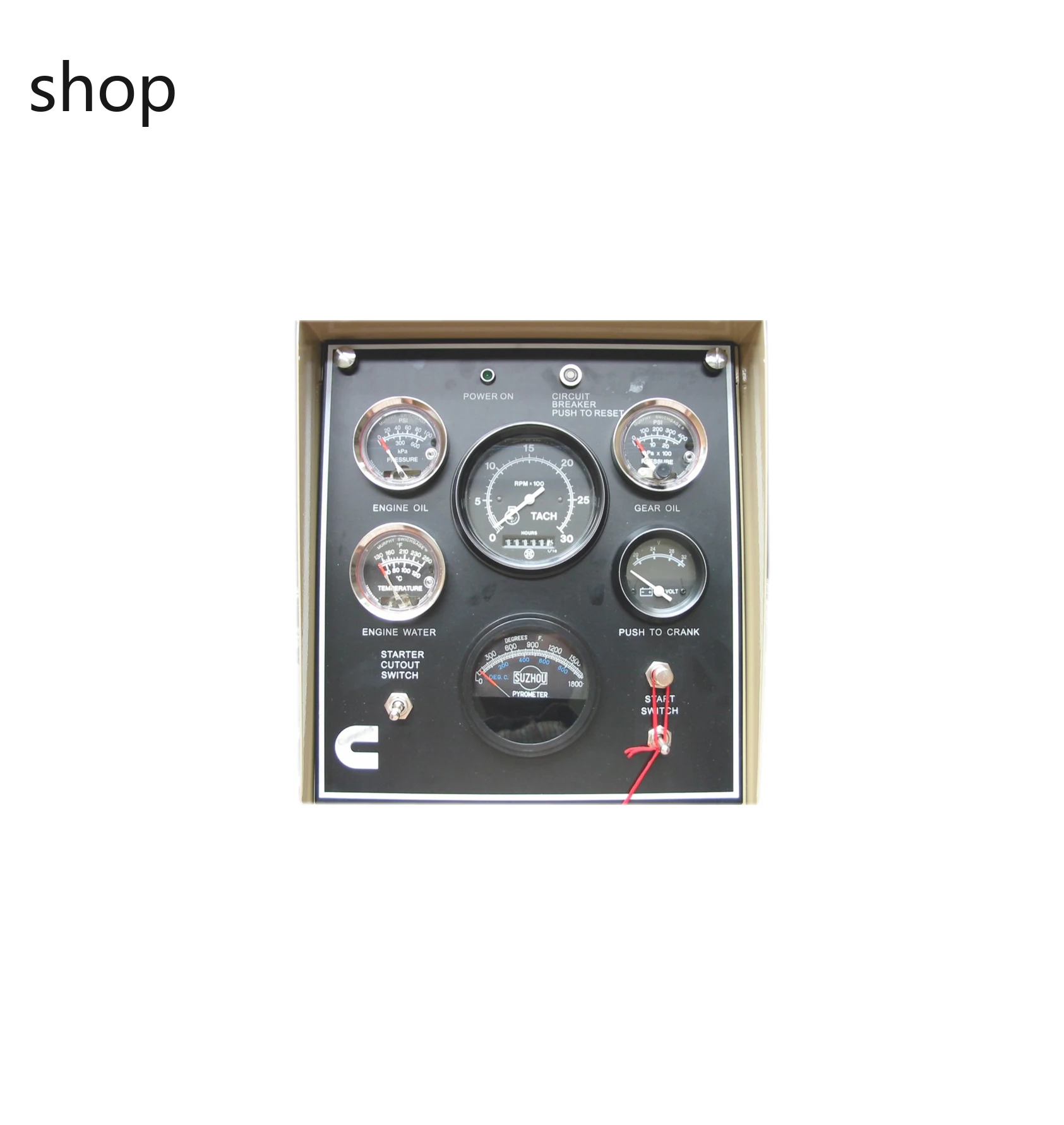 Hot sale 491984 Engine Instrument Panel for Marine engine