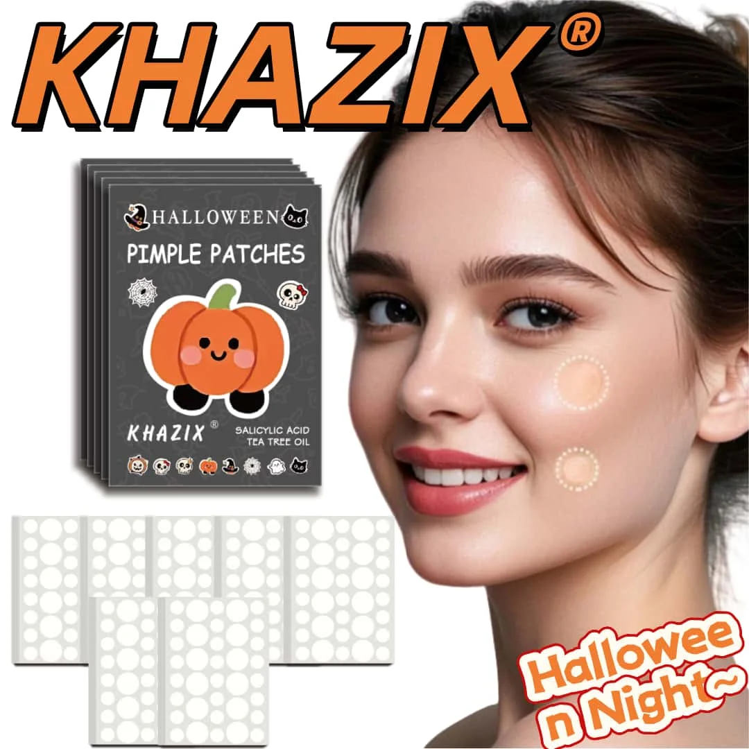 Hydrocolloid Acne Patches - Invisible Pimple Stickers for Fast Blemish Relief, Soothes Skin Gently