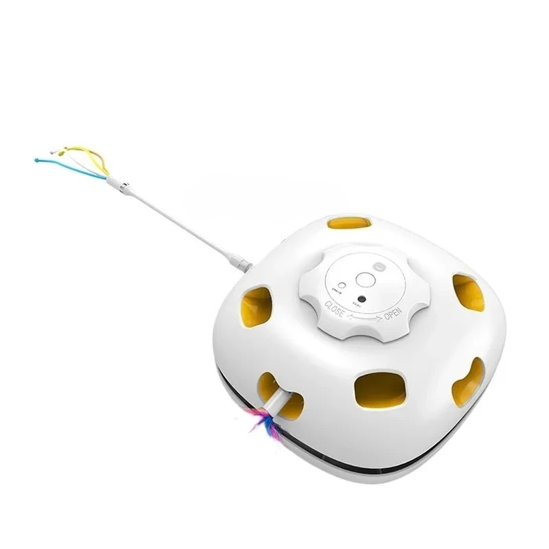 

TQH Pet Wang cat toy electric intelligent automatic cat teaser stick whack-a-mole artifact cat supplies