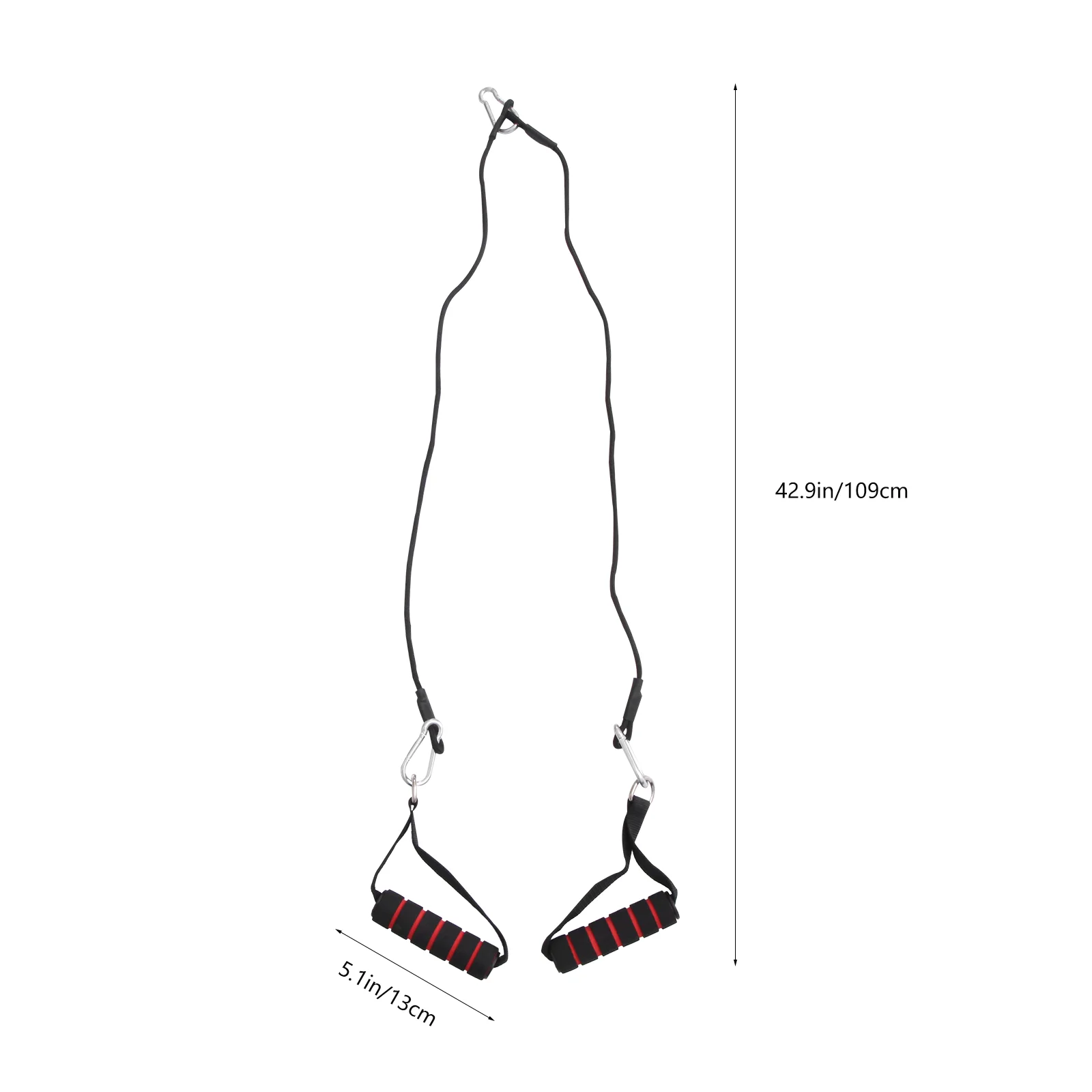 Bandes élastiques pour l'exercice, poignée de Fitness, câble de poulie, équipement d'annexe, corde en Nylon