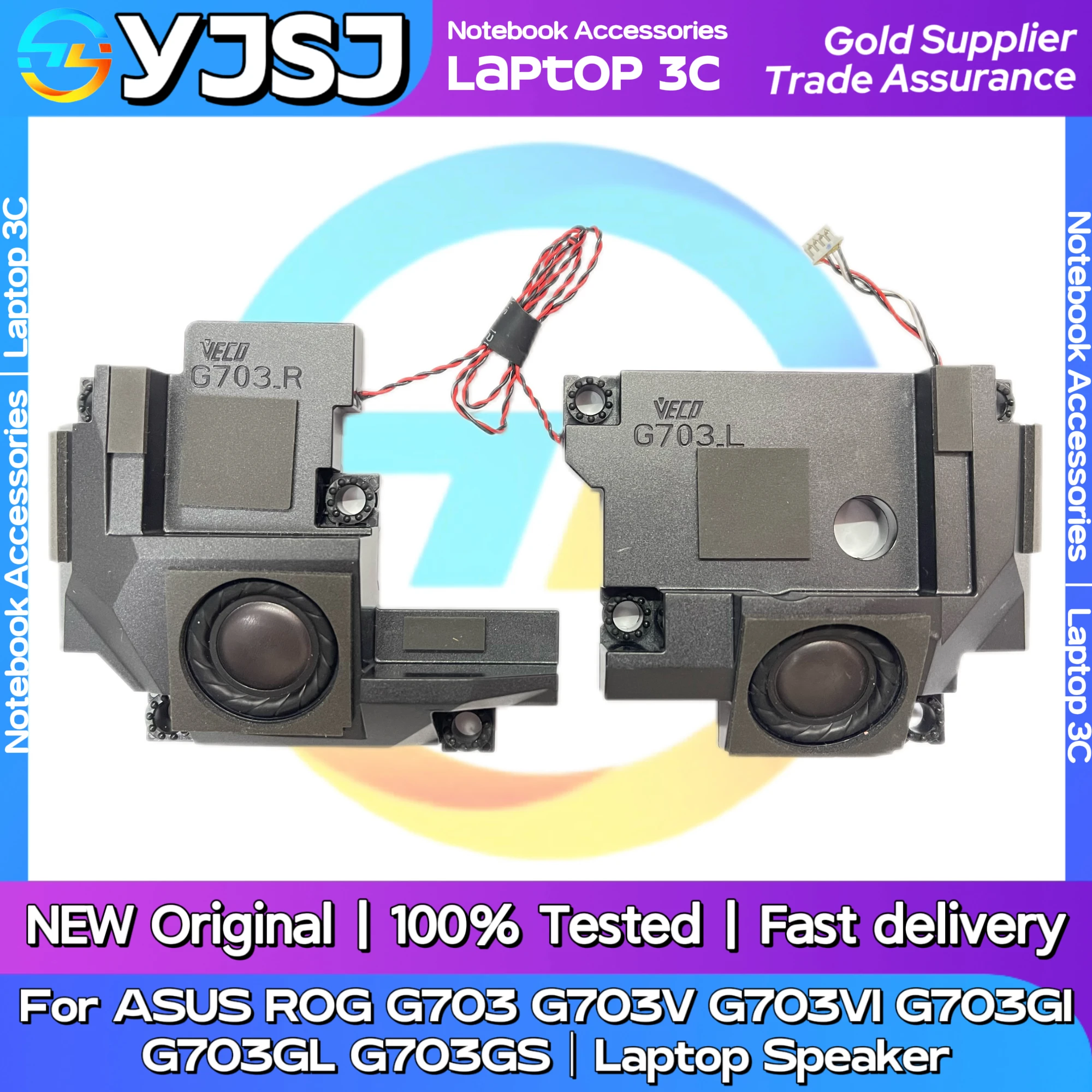 New Original Laptop Notebook Audio Speaker For ASUS ROG G703 G703V G703VI G703GI G703GL G703GSB  Built in horn audio