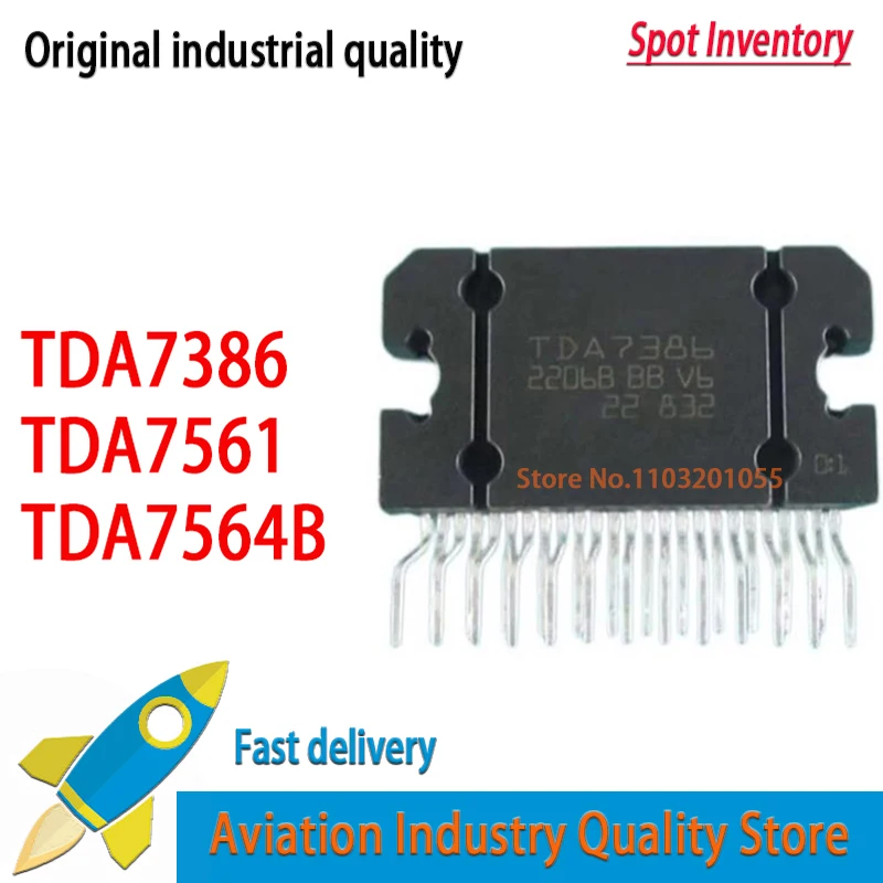 10PCS/LOT  New original  in stock TDA7386 ZIP-25 TDA7561 7561  TDA7564B TDA7564