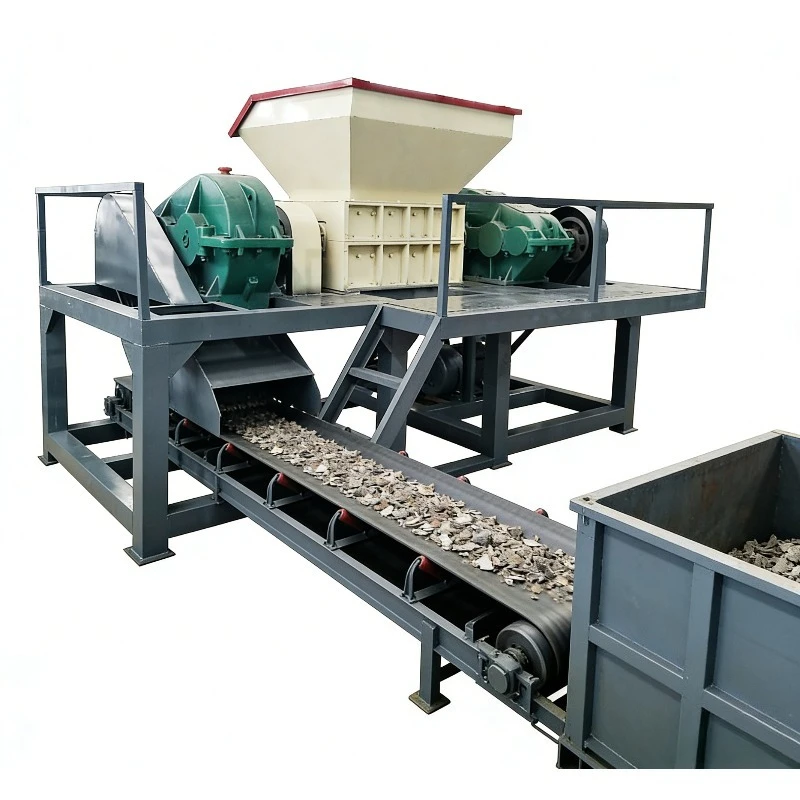 

Metal Tire Plastic Shredder High Performance Dual Shaft Durable Shredder Equipment for Scrap Recycling