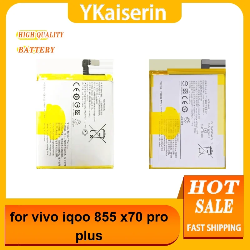 

Mobile Phone Battery Premium Replacement B-S5 B-R6 B-R7 4400-4500Mah For Vivo Iqoo 855 X70 Pro Plus