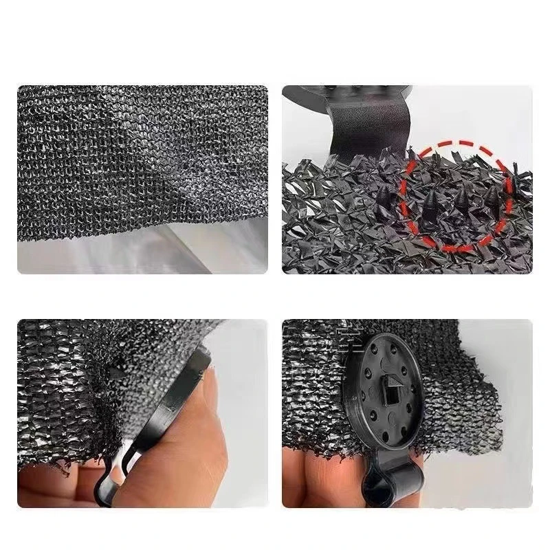 200Pcs/100Pcs/50Pcs Shade Cloth Clips Shade Fabric Clamps Grommets For Net Mesh Cover Sunblock Fabric In Garden Backyard