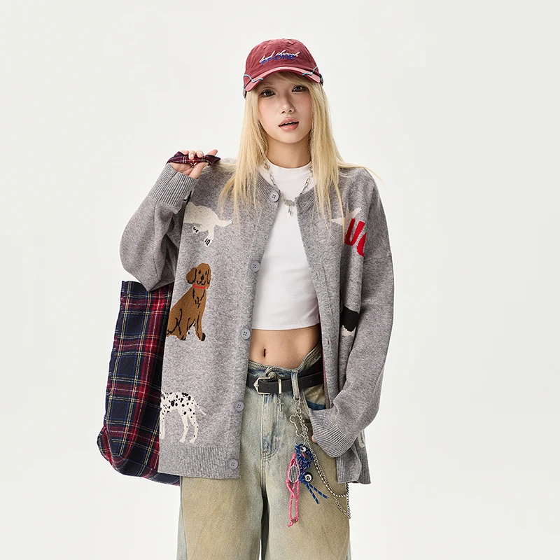 

Ladies New Outdoor Comfortable Multifunctional Couple Sports Leisure Style Jacket Spring Autumn Fashion Trend Knitted Cardigan