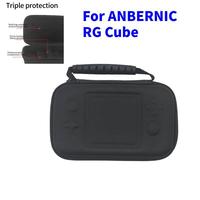 For ANBERNIC RG Cube Waterproof Storage Bag Black Shockproof Handheld Game Console Case Carry Bag Portable Organizer